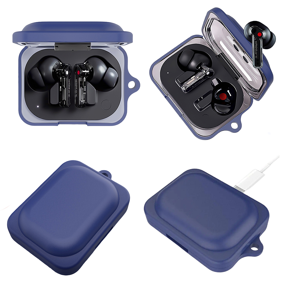 Earbuds Charging Case - Siliconen oortelefoonhoesje, oordopjes oplaadhoesje, beschermhoesje tegen