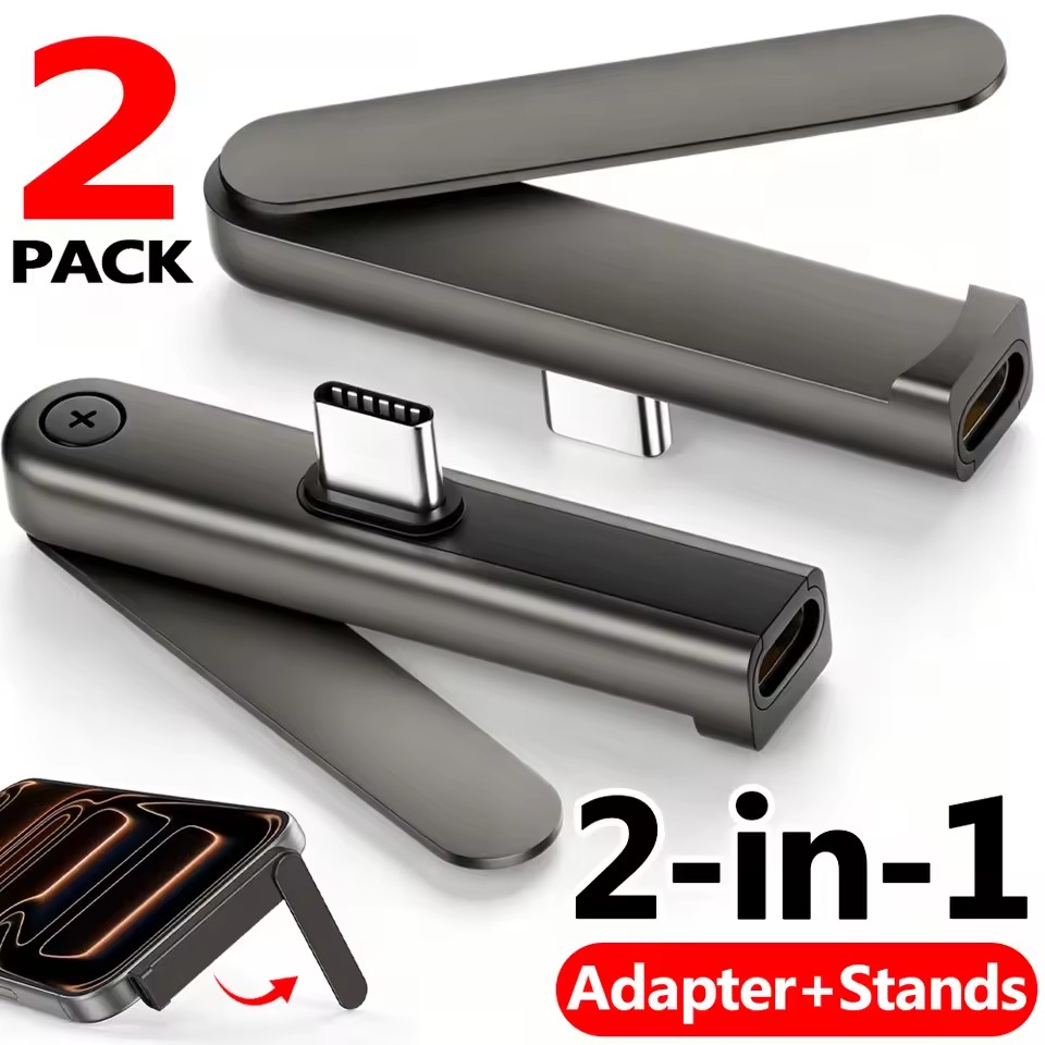 Headphone Stand Desk - 2/1PCS Draagbare USB-C naar 3,5 mm