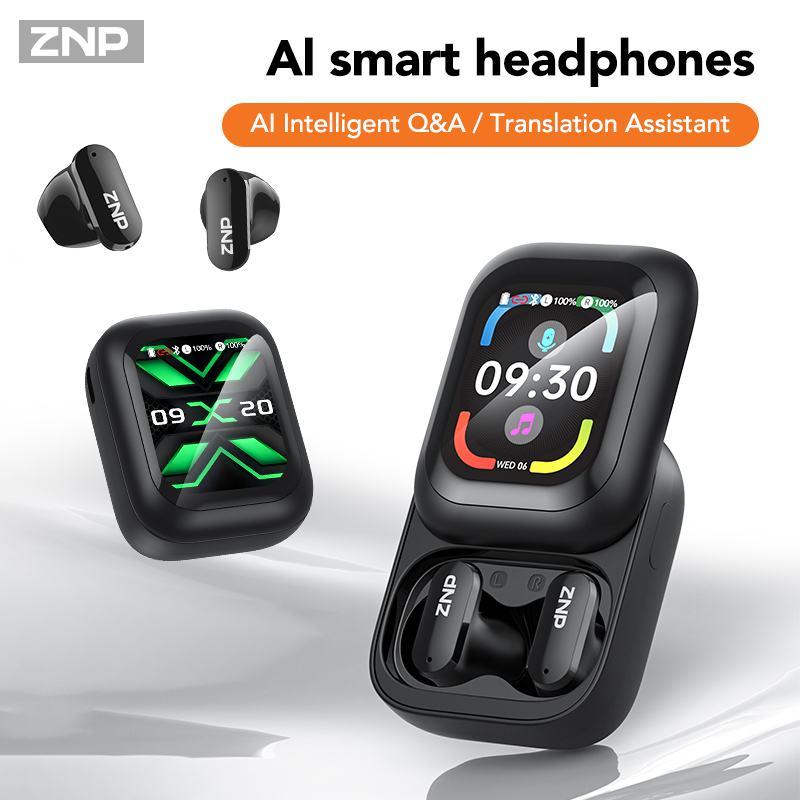 Earbuds Charging Case - ZNP N04 TWS draadloze oordopjes met