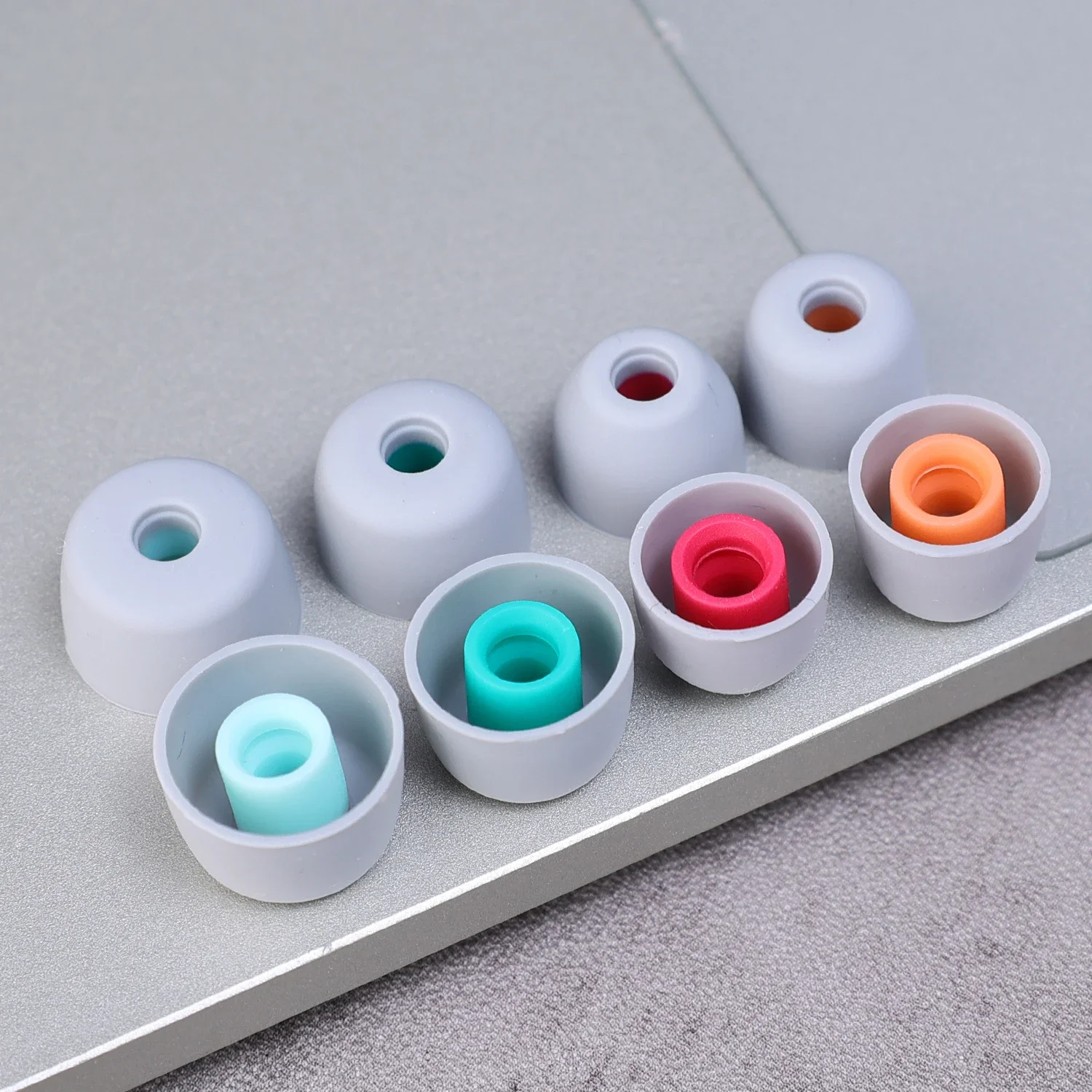 Silicone Ear Tip Replacement - Ruisonderdrukkende oordopjes Zachte siliconen oordopjes voor