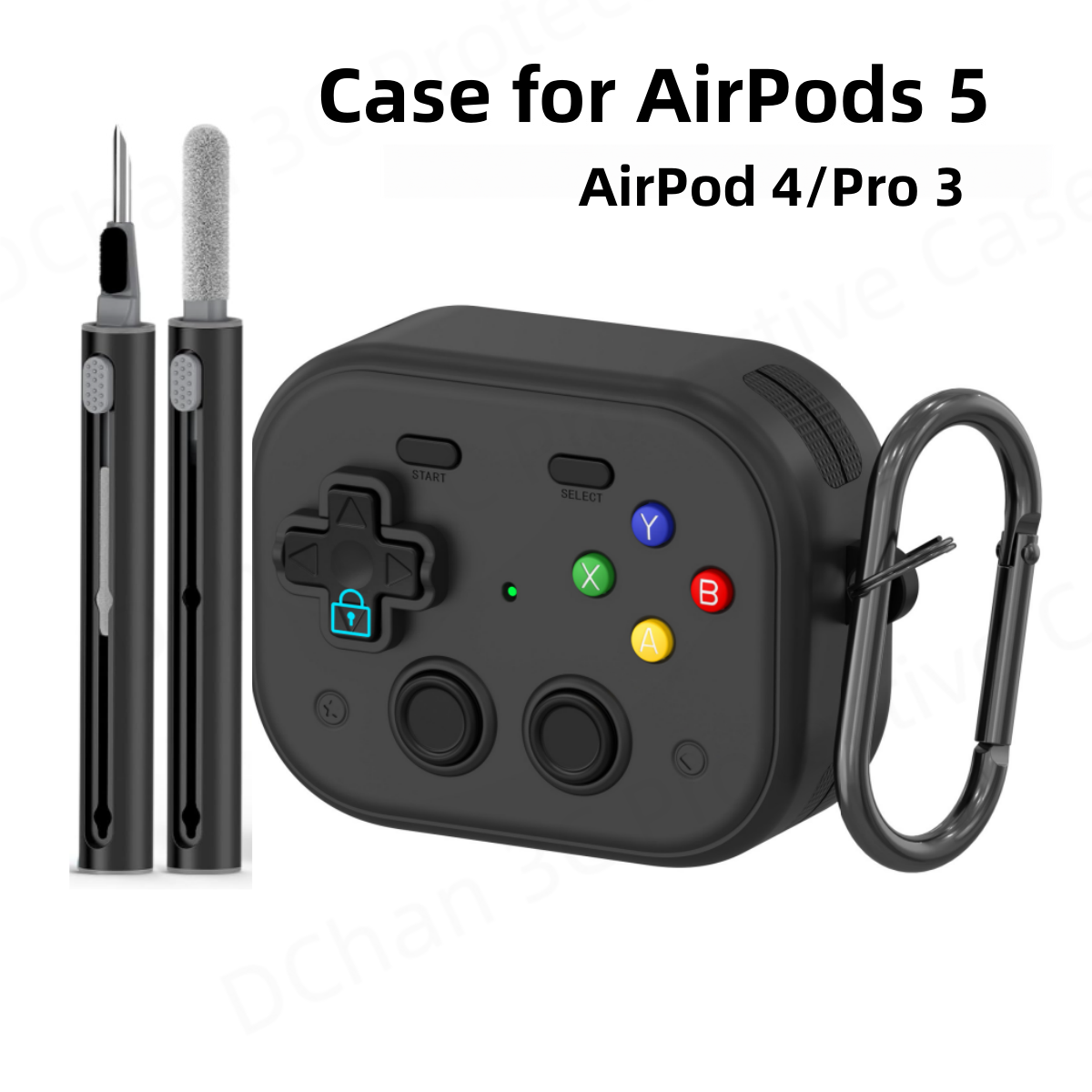 Headphone Case Hard - voor 2026 AirPods 5 Game Case