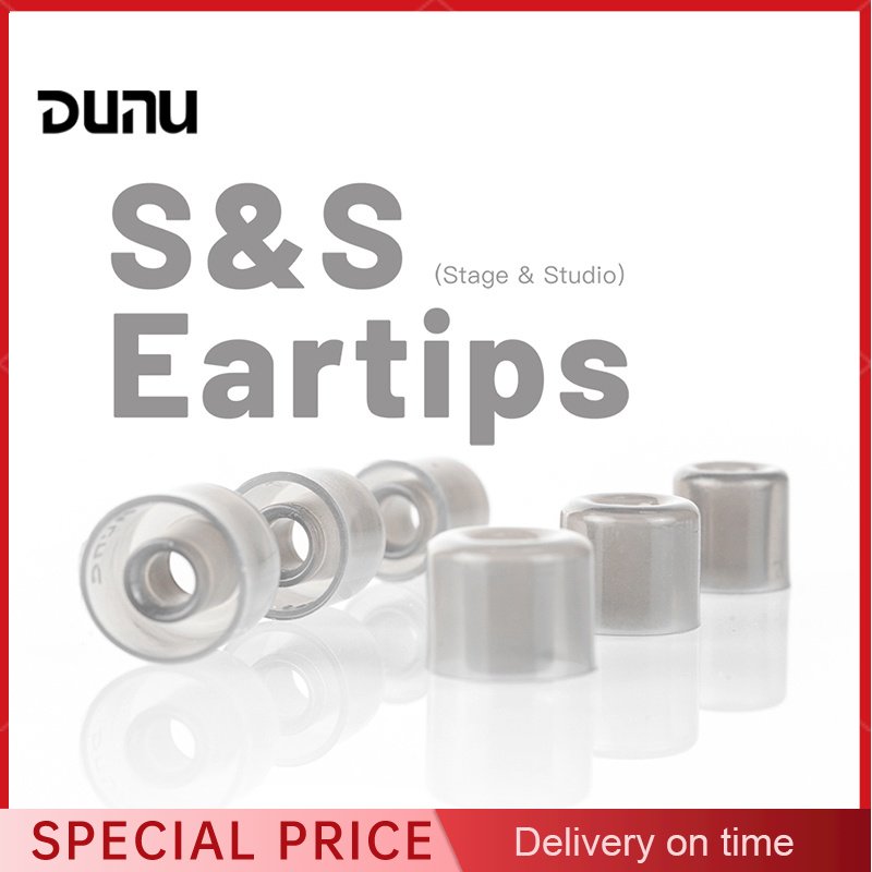 Earphone Foam Tip - DUNU S&S (Stage&Studio) Siliconen Oordopjes/L/M/S/ (3