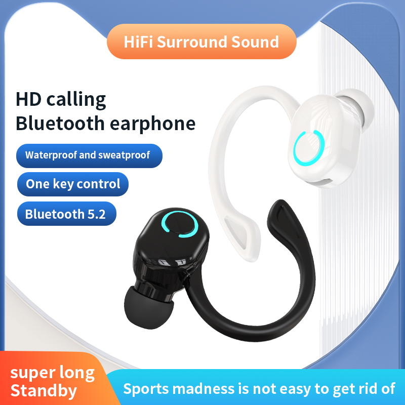 Draadloze Bluetooth-oortelefoo - Sports Earphone Hook recensie en prijs
