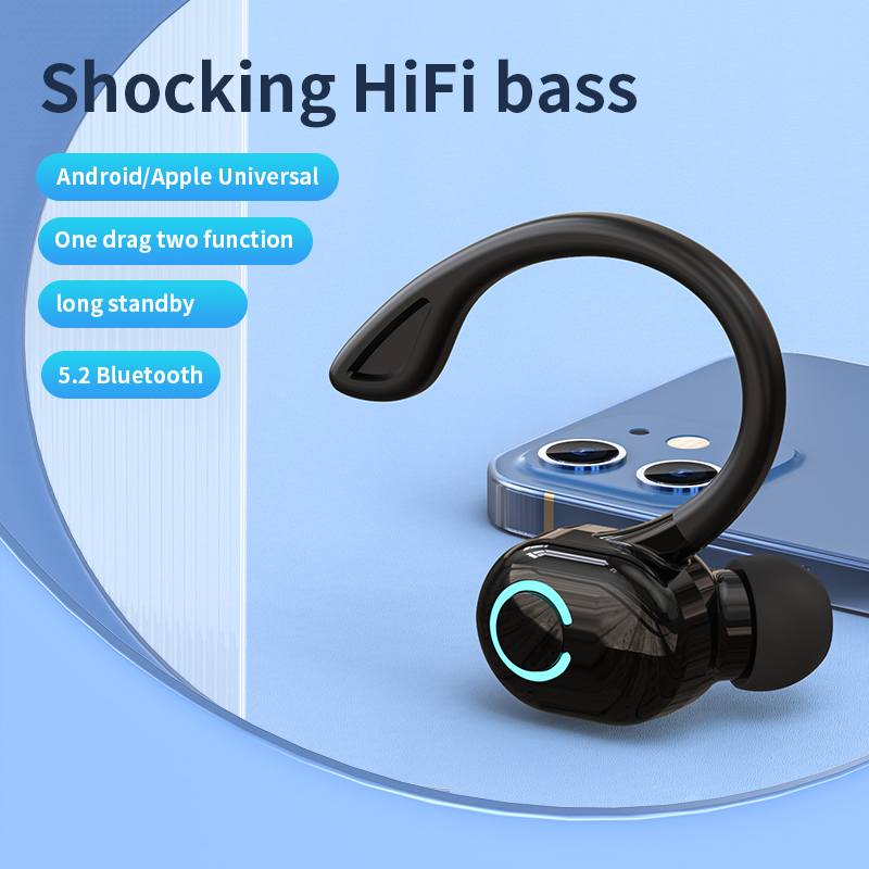 Draadloze Bluetooth-oortelefoo - Sports Earphone Hook recensie en prijs