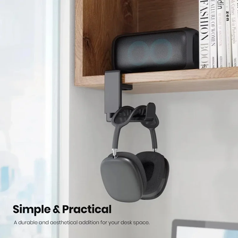Geen-punch-tafelklemhaak hoofd - Headphone Stand Desk recensie en prijs
