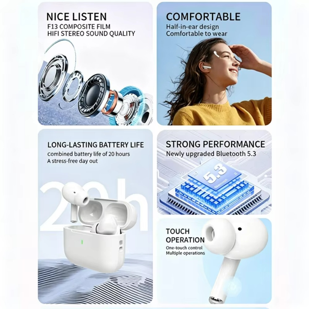 2028 Nieuwe A7 Pro Bluetooth H - Earbuds Charging Case recensie en prijs