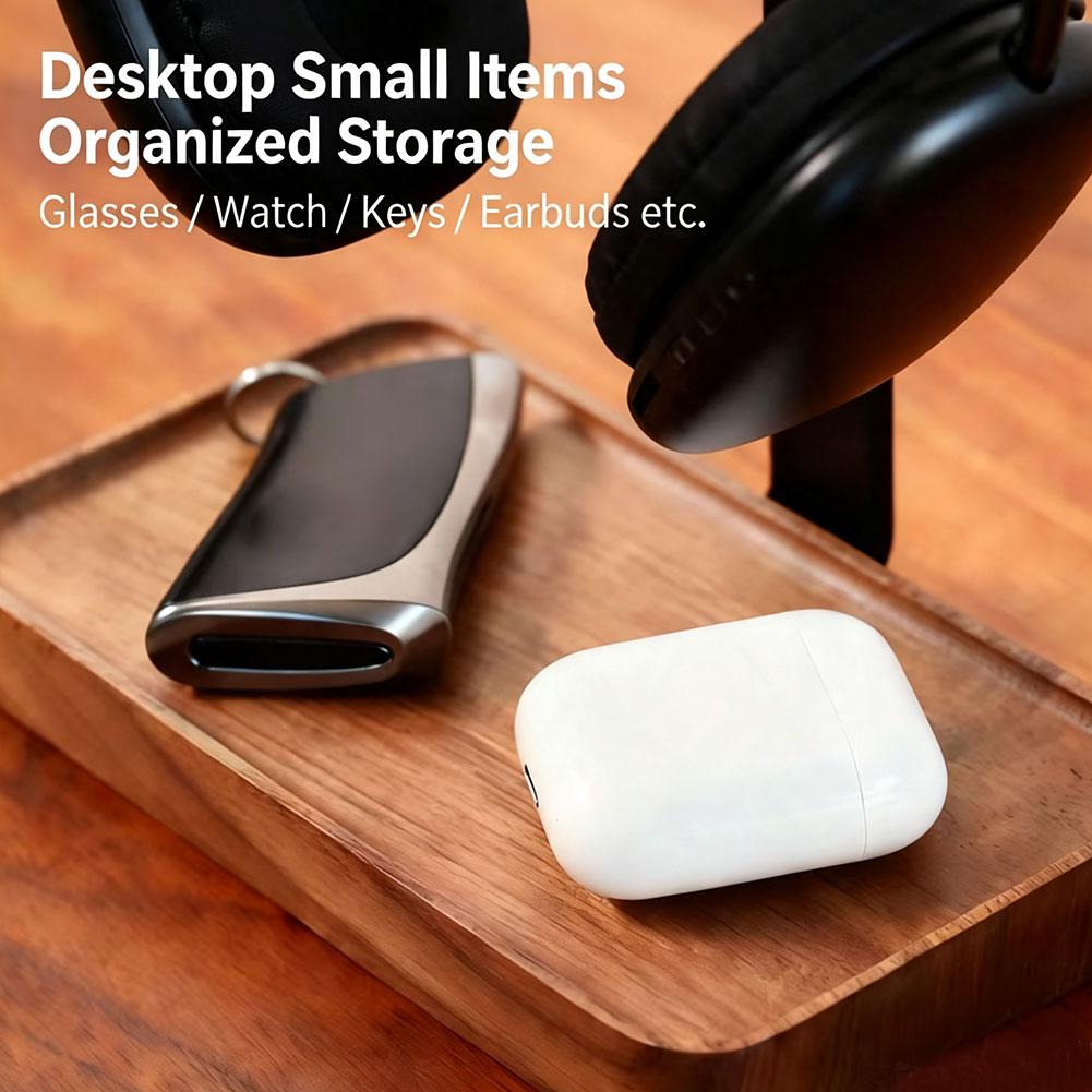 Walnotenhoofdtelefoonstandaard - Headphone Stand Desk recensie en prijs