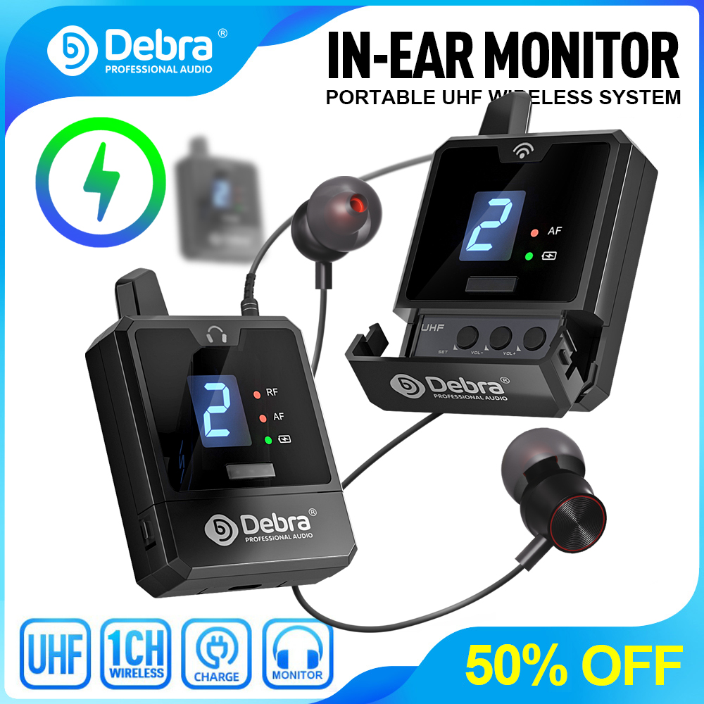 Debra UHF IEM Draadloos In-Ear - In Ear Monitor Iem recensie en prijs