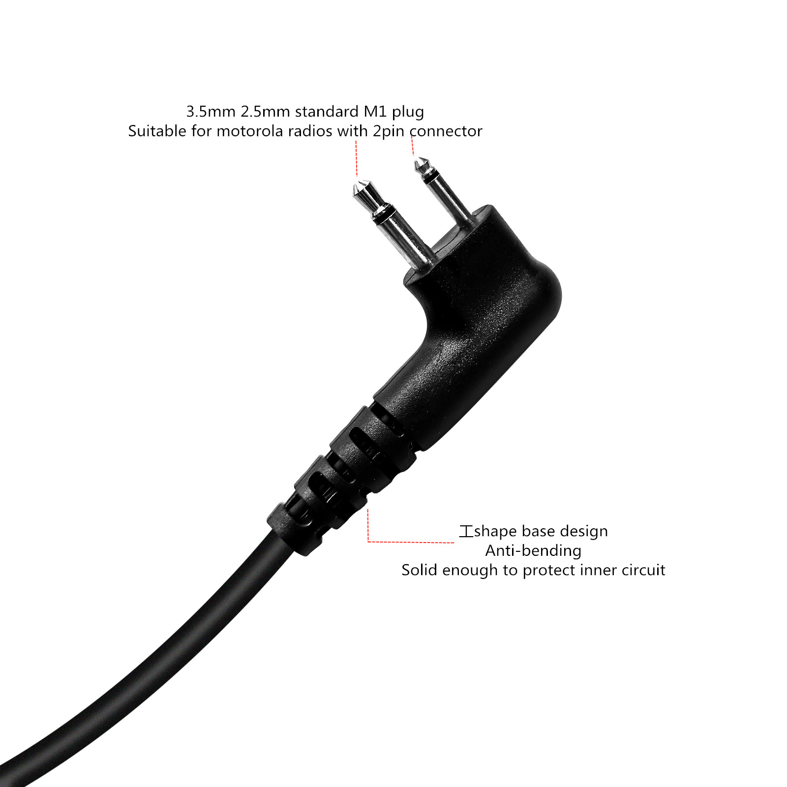 Oortelefoonbewakingsset, walki - Wired Earphone Mic recensie en prijs