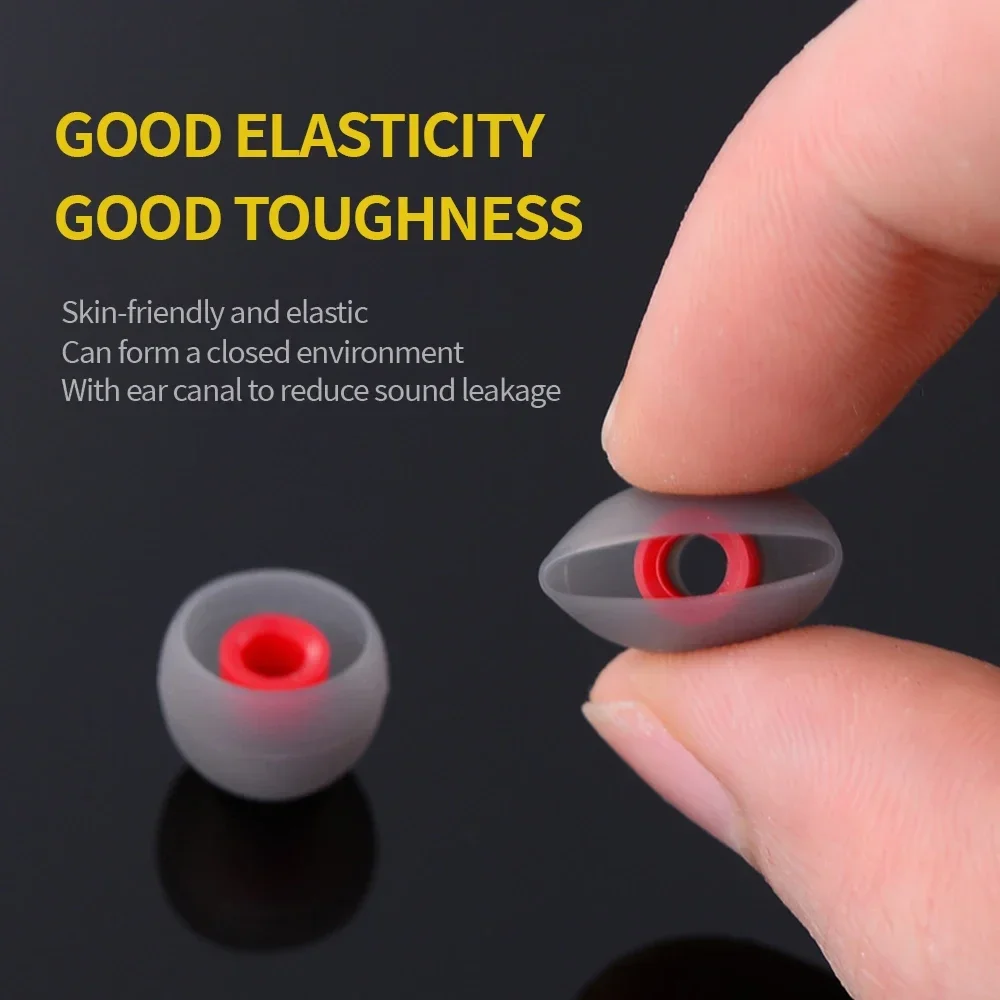 1/60 paar siliconen oordopjes  - Silicone Ear Tip Replacement recensie en prijs