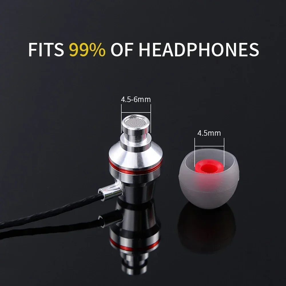 1/60 paar siliconen oordopjes  - Silicone Ear Tip Replacement recensie en prijs