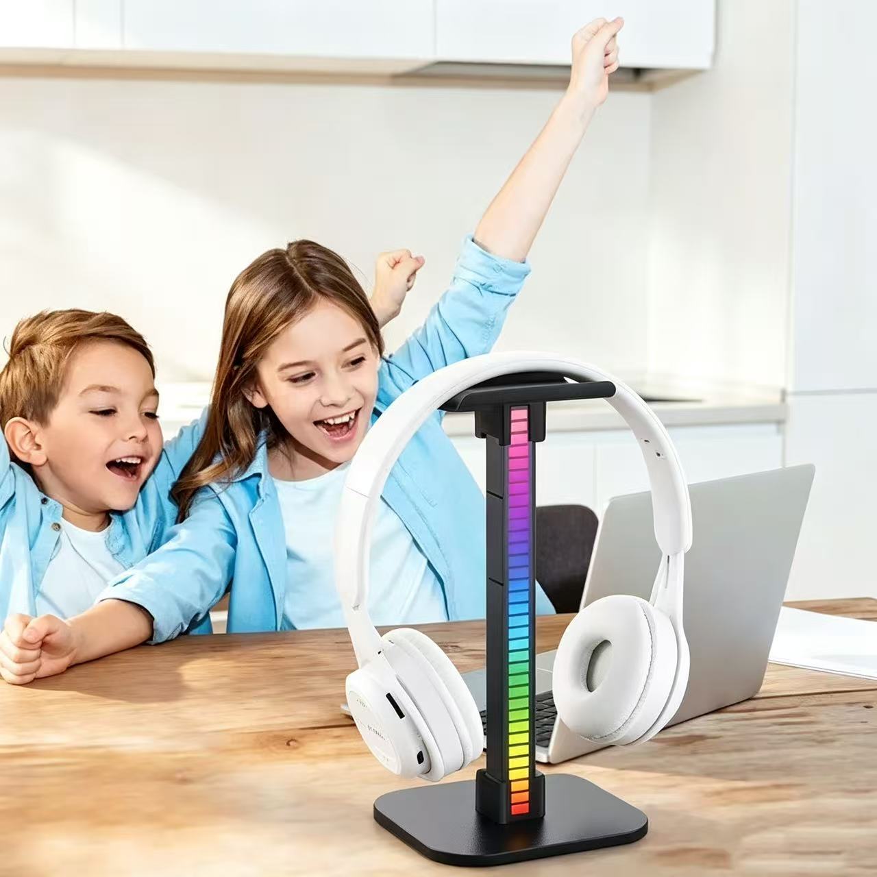 USB Gaming Hoofdtelefoonstanda - Headphone Stand Desk recensie en prijs