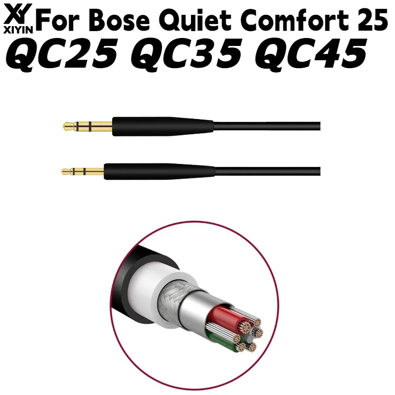 Plug-and-play audiokabel met m - Bose Headphone Qc45 recensie en prijs